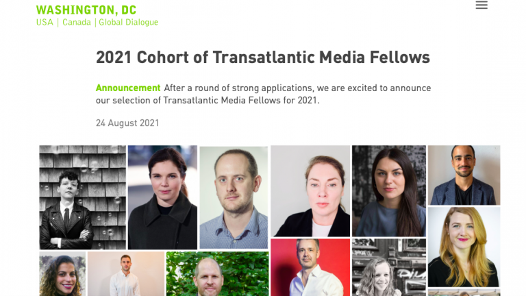 Transatlantic Media Fellow